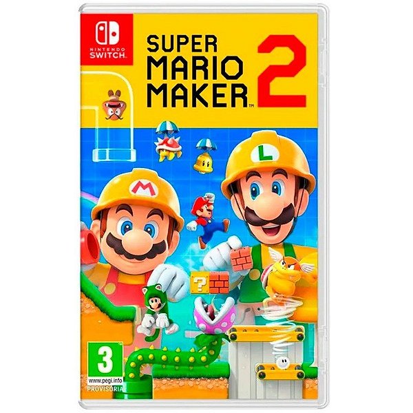 Jogo Super Mario Maker 2 - Nintendo Switch