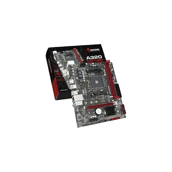 Placa Mãe AM4 Keepdata A320-KDGNV Gigabyte/Nvme/HDMI/D4