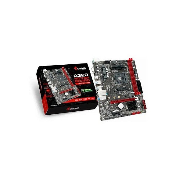 Placa Mãe AM4 Keepdata A320-KDGNV DDR4/VGA/HDMI