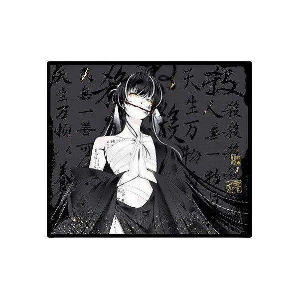 Mouse Pad Wlmouse Qisha - Preto 49 X 42 CM