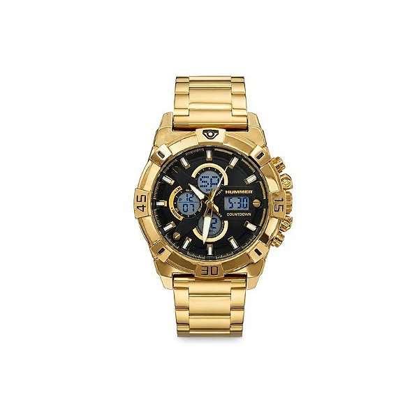 Relógio Masculino Analógico Hummer WH2-224708 Dourado