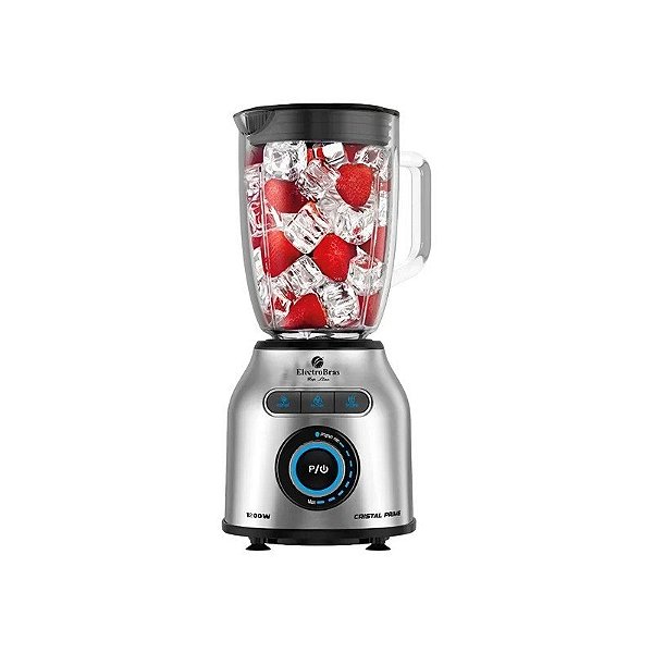 Liquidificador Electrobras Crystal Prime EBL-10 1200 W 110V - Prata 1.8 L