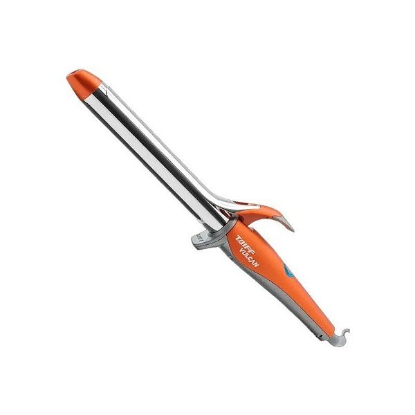Modelador de Cabelo Taiff Vulcan 25 mm Bivolt - Laranja/Cinza