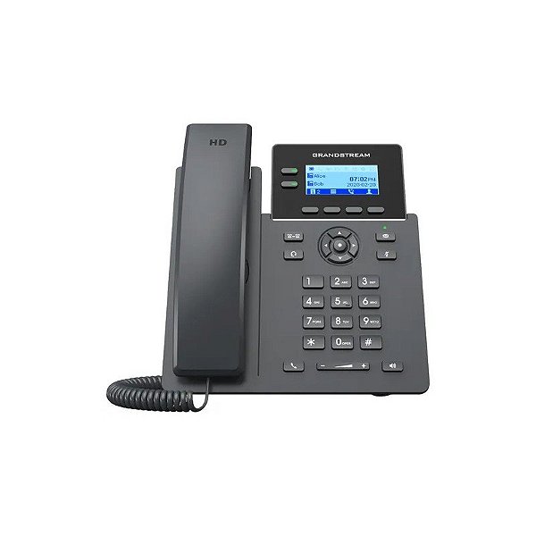 Telefone IP Grandstream GRP 2602P 2 Linhas 5*Conferência Poe