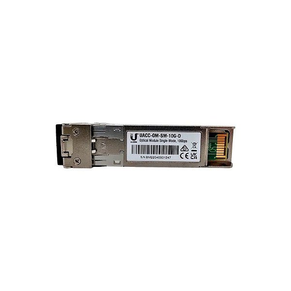 Unidade SFP+ 10G 10KM LC Duplex 1310NM Ui UACC-OM-SM-10G-D