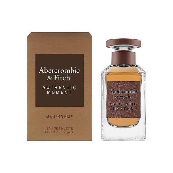 Perfume Abercrombie & Fitch Authentic Moment Edt Masculino 100ML