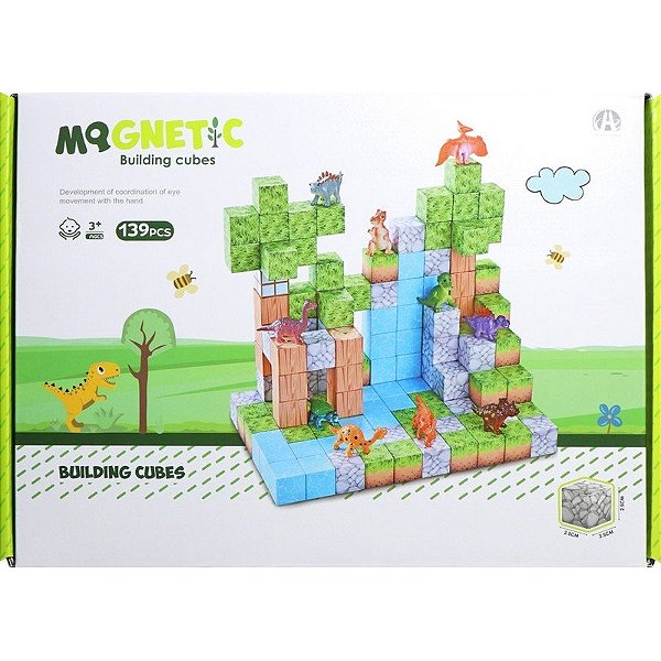 Cubos Magnéticos de Construcción Magnetic Chuang Huang - CH1283 (139 pzs)