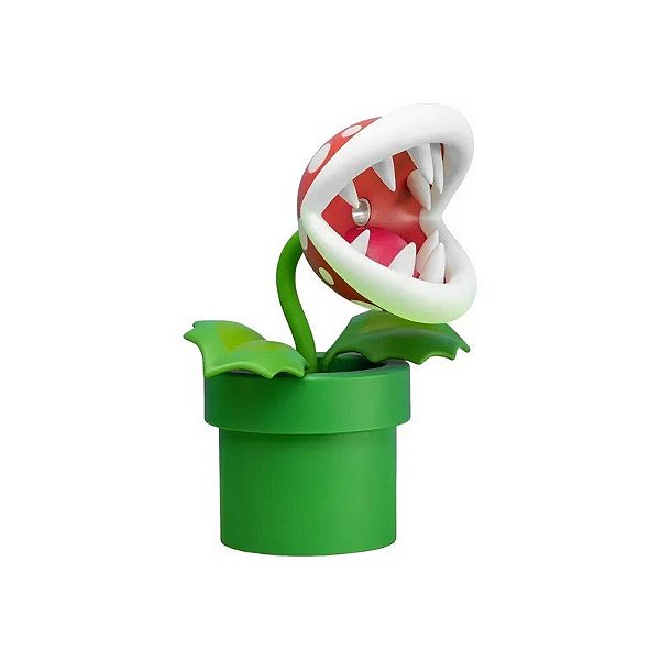 Luminária Paladone Super Mario Planta Piranha - Verde/Vermelho
