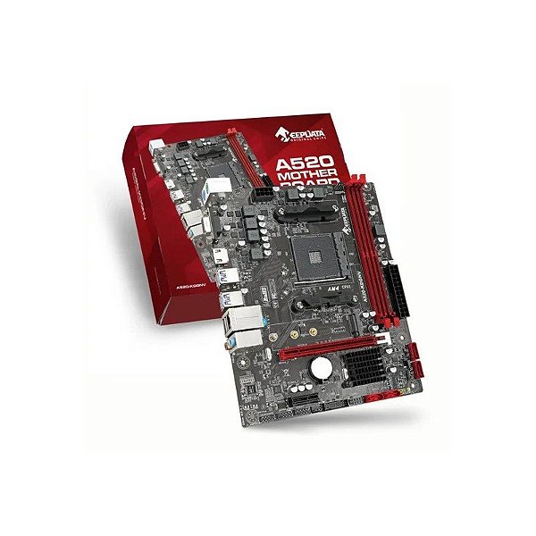 Placa-mãe AMD (AM4) Keepdata A520-KDGNV DDR4 HDMI/Nvme