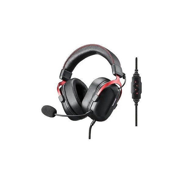 Headset Redragon H312 Cybill 7.1 - Preto