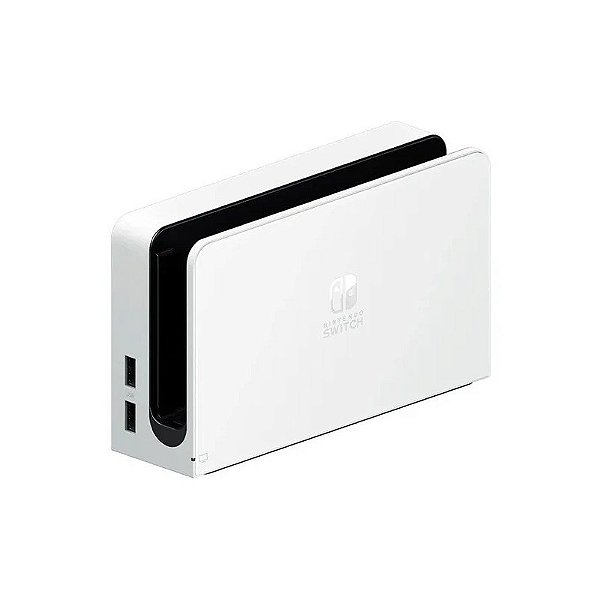 Base Dock Set Nintendo Switch OLED Branca