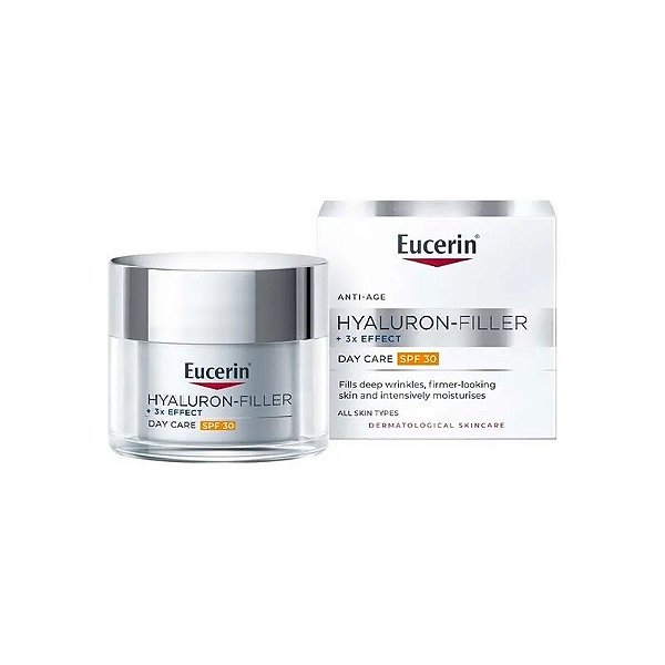 Creme Facial Hidratante Eucerin Hyaluron-Filler + 3X Effect Day Care SPF30 50 ML