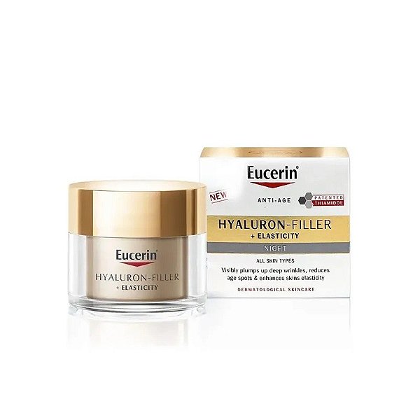 Creme Facial Hidratante Eucerin Hyaluron-Filler + Elasticity Noite 50 ML