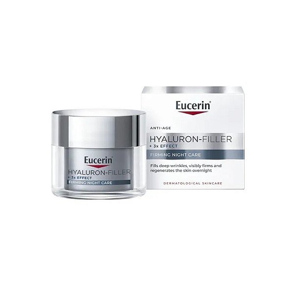 Creme Facial Hidratante Eucerin Hyaluron-Filler + 3X Effect Firming Night Care 50 ML