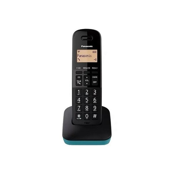 Telefone Panasonic KXTGB310LAC Azul Celeste