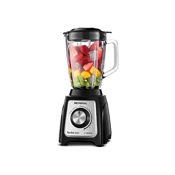 Liquidificador Mondial Turbo Glass L-1400GI 1400 W 220V