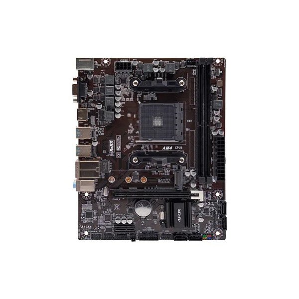 Placa Mãe AM4 Afox A520 A520D4-MA2-V2 DDR4/HDMI/VGA