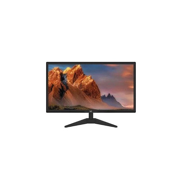 Monitor 20" Tek PTK20NTH LED VGA/HDMI Preto