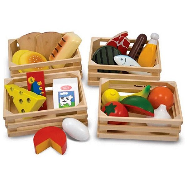 Jogo Melissa & Doug de Grupos de Alimentos