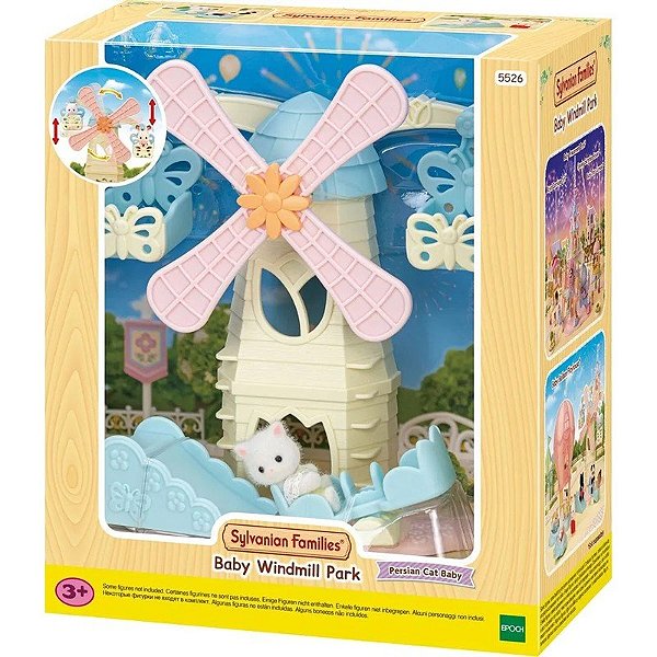 Conjunto Sylvanian Families Moinho de Vento Bebê 5526