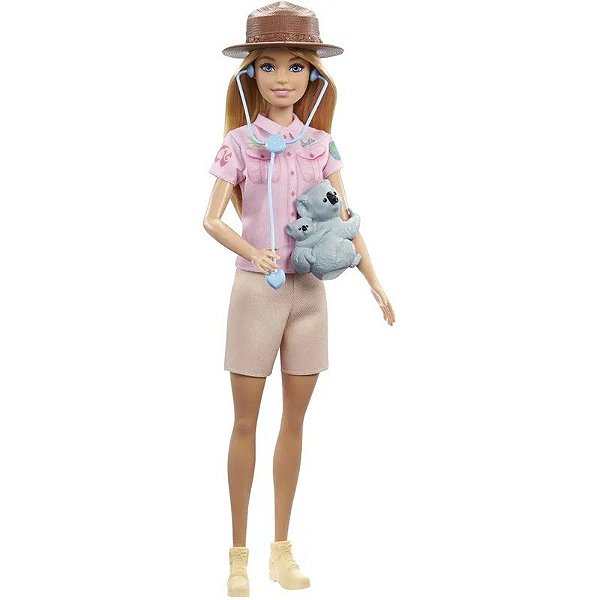Boneca Barbie Zoóloga Mattel - GXV86