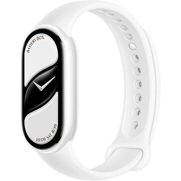 Pulseira Xiaomi Smart Band 10 Ceramic Edition M2459B1 - Pérola Branca