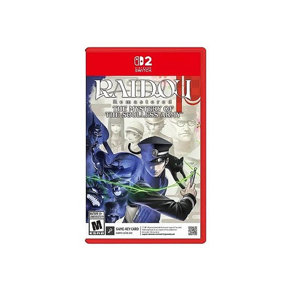 Jogo para Nintendo Switch 2 de Raidou Remastered: O Mistério do Exército Sem Alma