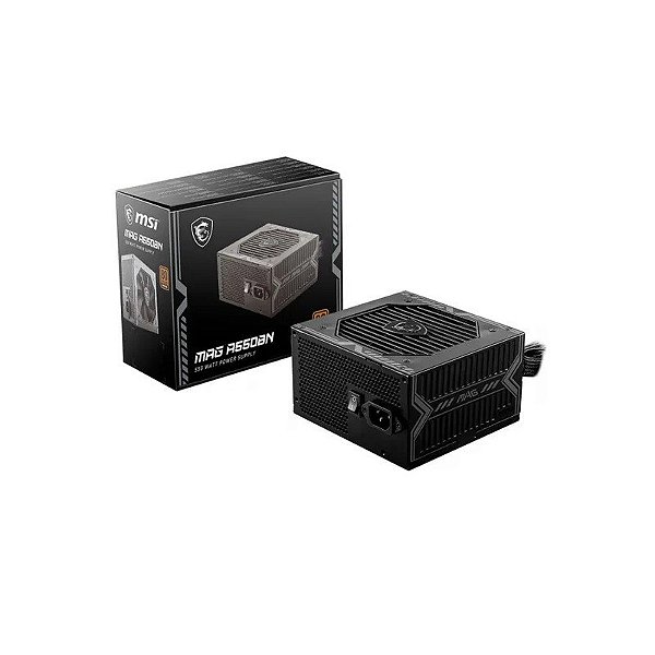 Fonte 550W MSI A550BN 80+ Bronze 306-7ZP2A23-Ceo