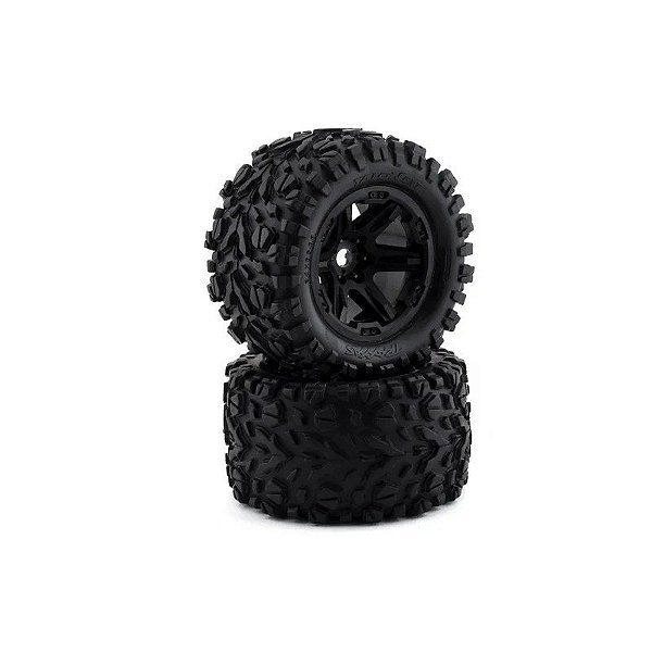 Par de rodas Traxxas Talon Ext 3.8" 17MM (Sledge, e-Revo VXL) 8672