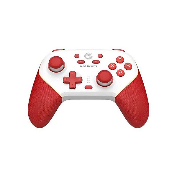 Controle sem fio Gamesir T4N Pro Super Nova - Vermelho/Branco