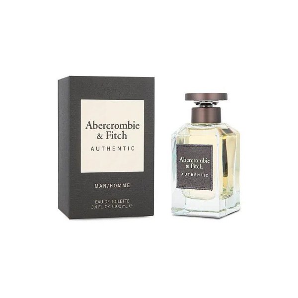 Perfume Abercrombie & Fitch Authentic - Eau de Toilette - Masculino - 100ml