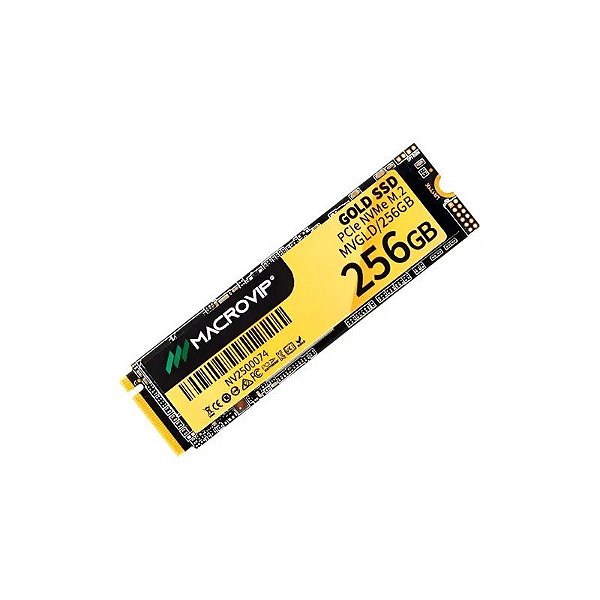 SSD M.2 256GB Macrovip Gold Nvme - MVGLD/256GB
