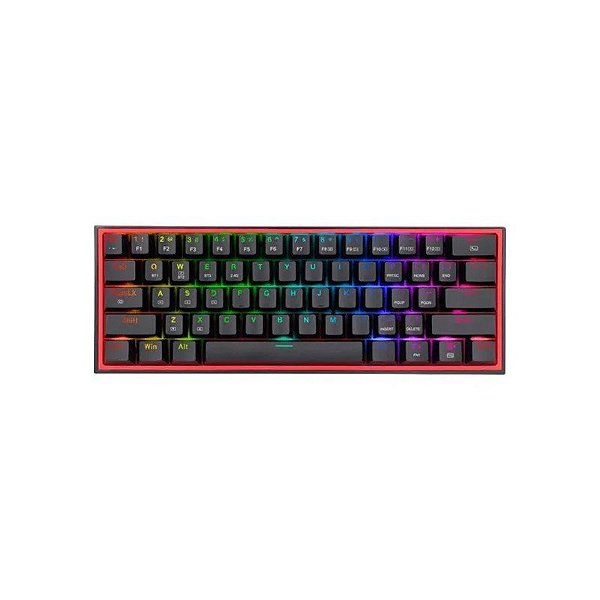 Teclado USB Redragon Fizz Pro K616 RGB Preto