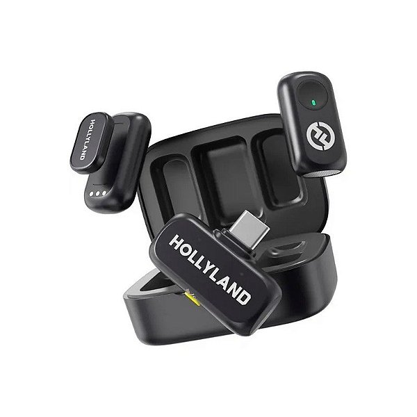 Microfone Hollyland Lark A1 Duo USB-C