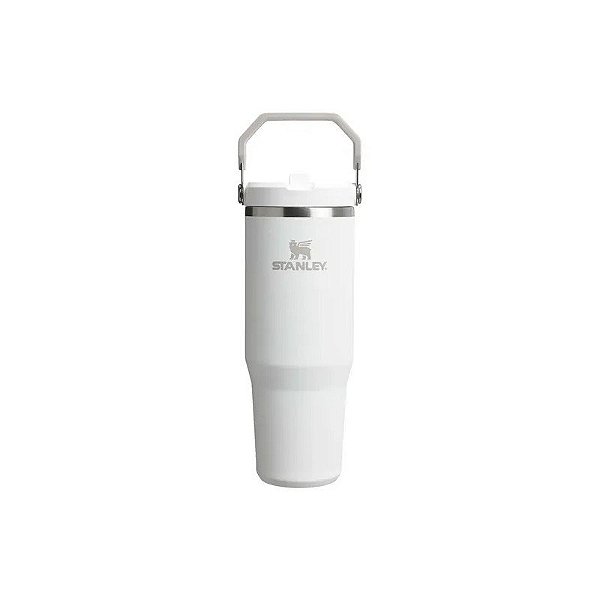 Copo Térmico Stanley The Iceflow Flip Straw Tumbler 10-12043-306 - 887ML - com Bico - Frost