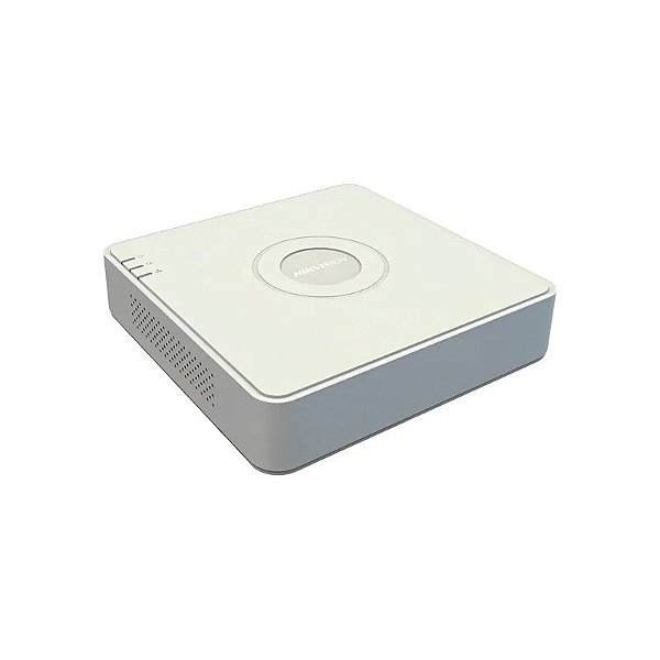 Câmera de Vigilância NVR Hikvision Mini DS-7104NI-Q1 4 Canais 1080P - Branca