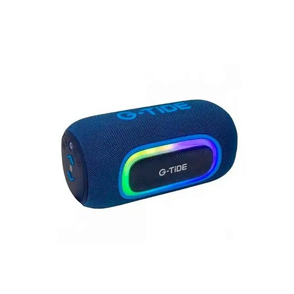 Caixa de Som G-Tide SV80 Bluetooth/Aux/USB Azul