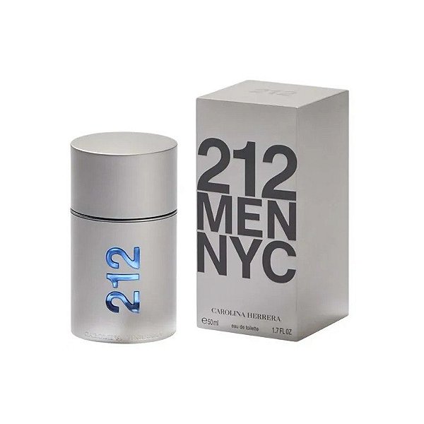 Perfume Carolina Herrera 212 Men NYC Edt Masculino - 50ML