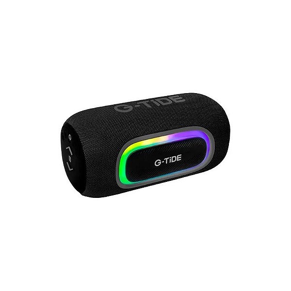 Caixa de Som G-Tide SV80 - 50W - Bluetooth - NFC - À Prova D'Água - Preto