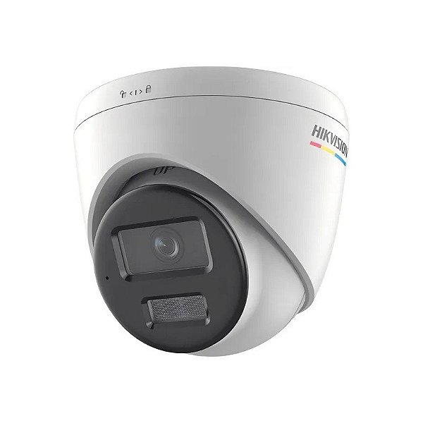 Câmera de Vigilância IP Hikvision Turret DS-2CD1327G2H-Liu ColorVu 1080P - Branco/Preto