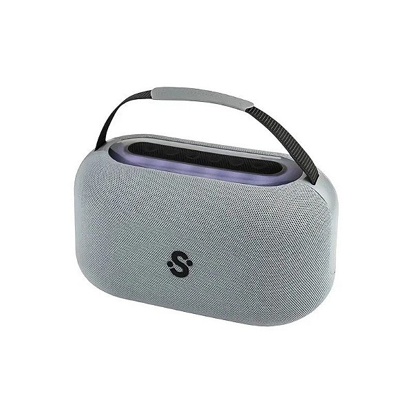 Caixa de Som Portátil Smartfy CS03G Bluetooth - Cinza
