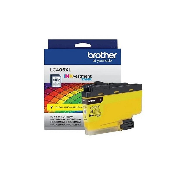 Tópico de Tinta Amarela Brother LC406XL Y (MFC-J6955)