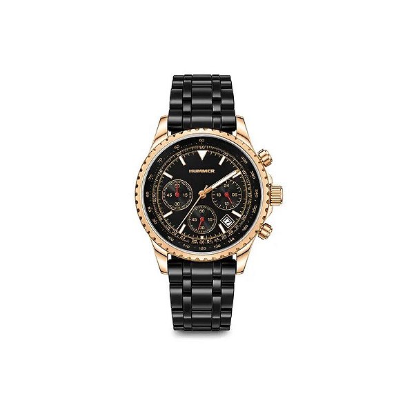 Relógio Masculino Analógico Hummer WH2-224663 Dourado/Preto