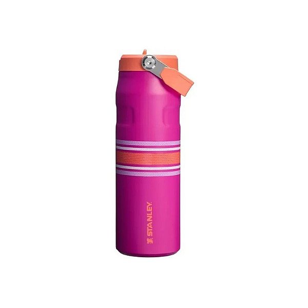 Garrafa Térmica Stanley Aerolight Varsity 710ml Malha Fúcsia