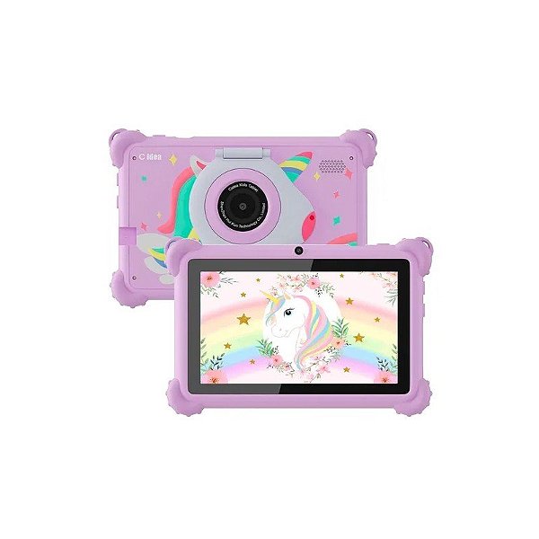 Tablet Infantil C Idea CM88 - 6/128GB - Wi-Fi - 7" - Lilás