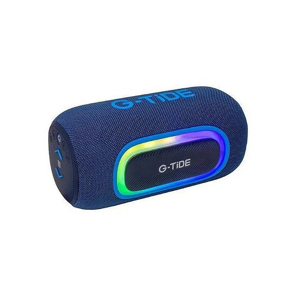 Caixa de Som G-Tide SV80 Bluetooth USB Aux NFC Azul