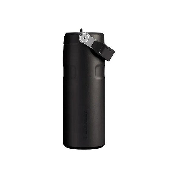 Garrafa Térmica Stanley The Aerolight Iceflow Bottle Flip Straw 2.0 Tampa 10-12110-123 - 473ML - com Bico - Preto 2.0