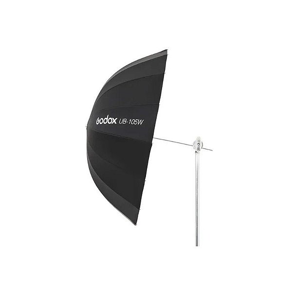Guarda-chuva de Estúdio Fotográfico Godox UB-105W - Preto/Branco 105CM