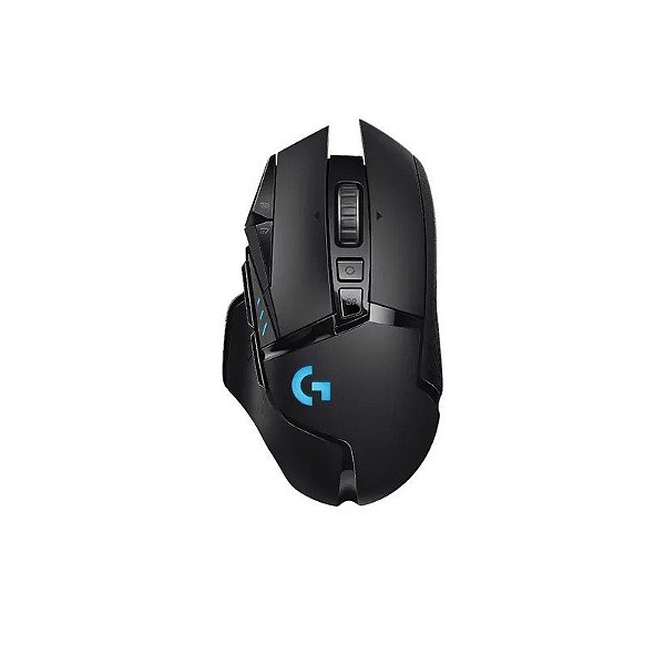 Mouse Logitech G502 Sem Fio Gamer Lightspeed 12000DPI Preto