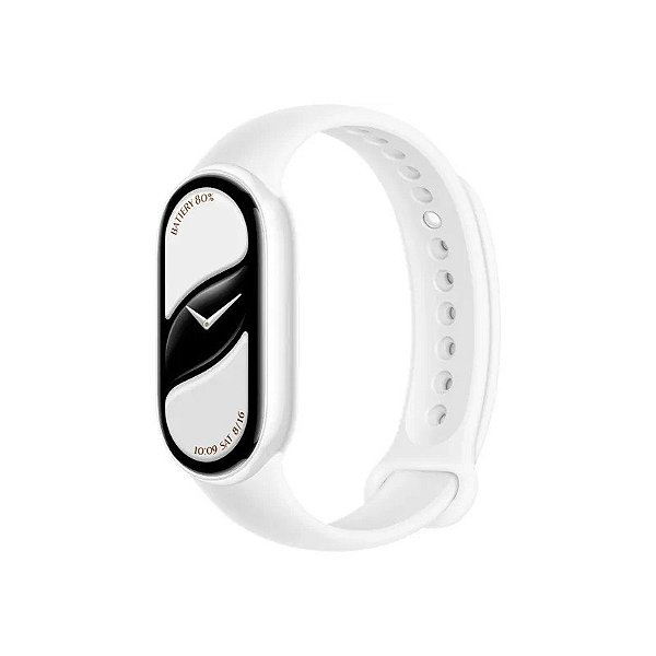 Relógio Xiaomi Smart Band 10 Edição Cerâmica M2459B1 - Pérola Branco